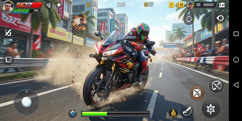 Tampilan gameplay 567TV yang menegangkan dan penuh aksi.
