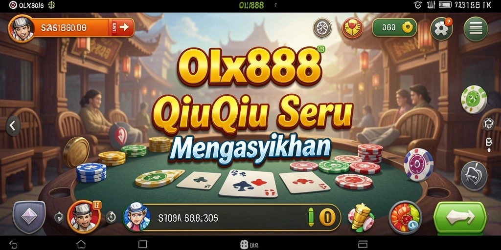 Tampilan gameplay QiuQiu yang menarik dan interaktif.