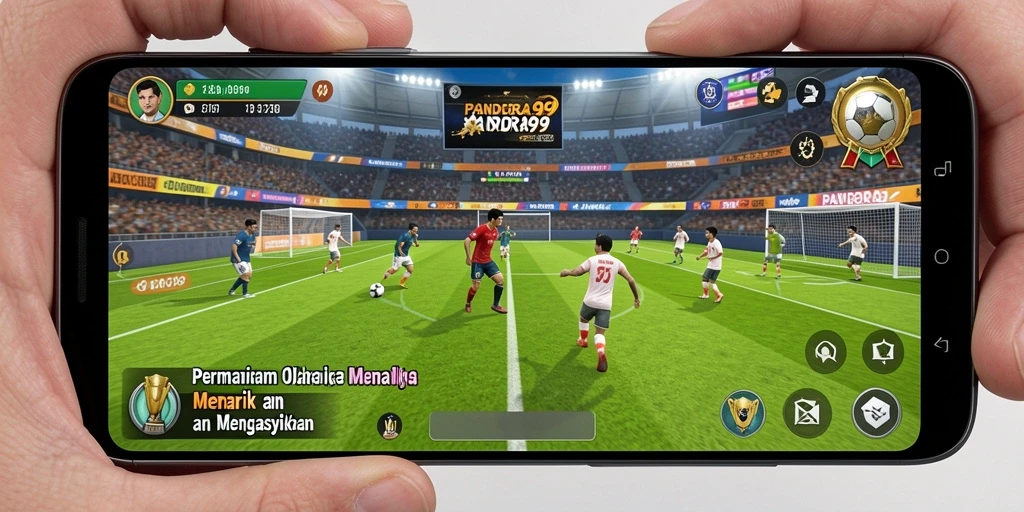 Screenshot PANDORA99 menampilkan aksi pertandingan olahraga yang mendebarkan.