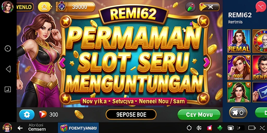 Tampilan gameplay menarik dari permainan Slot REMI62.