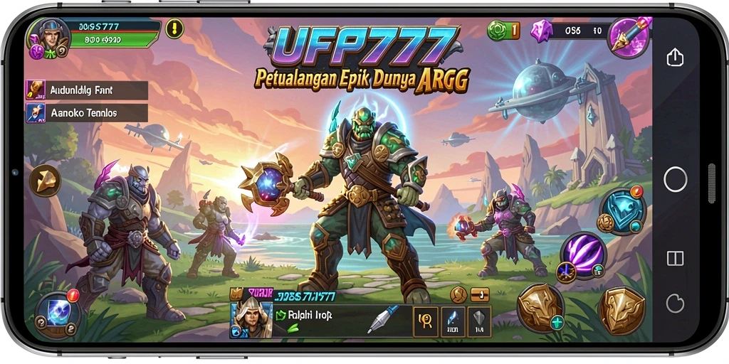 Tampilan gameplay <strong>UFO777</strong> yang memukau dalam pertempuran ARPG seru.